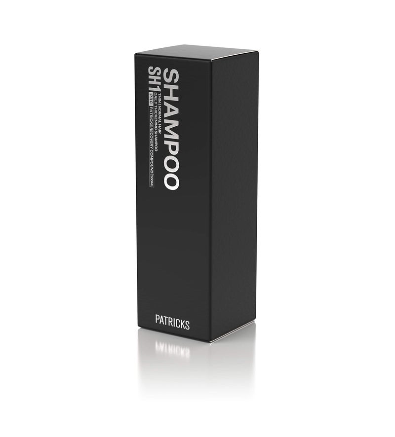 PATRICKS | SH1 Thickening Shampoo for Hair Loss in Men | DHT Blocker | Includes Protein & Other Powerful Ingredients to Support Hair Growth & Care | For Mild to Moderate Hair Loss | 200mL - Image 4